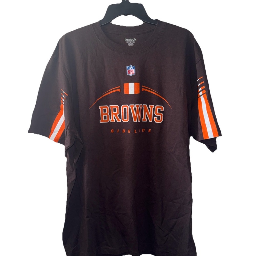 Reebok Men's Brown Sideline Tee